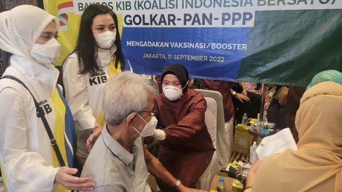 Terus Mendekatkan Diri pada Masyarakat, Perempuan KIB Gelar Vaksinasi Booster COVID-19